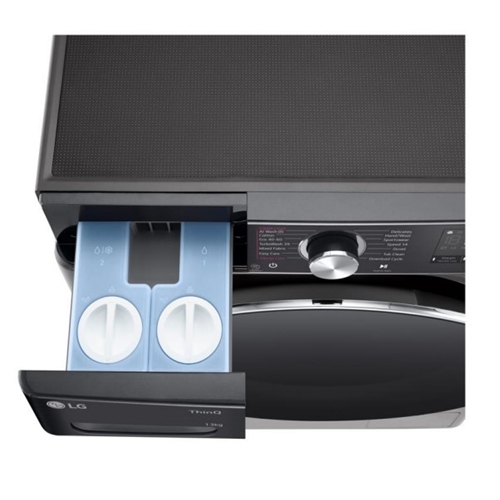 מכונת כביסה פתח חזית 13 ק"ג דגם LG WF13314GBC כסוף