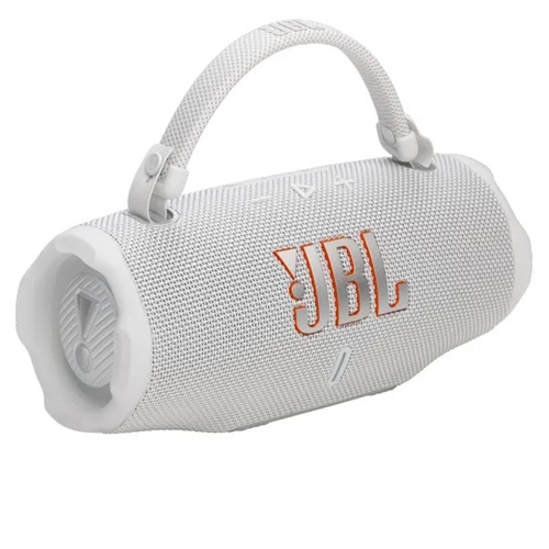 רמקול אלחוטי נייד JBL CHARGE 6 צבע לבן
