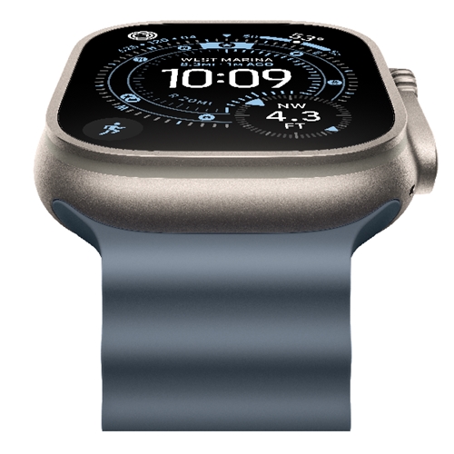 שעון Apple Ultra 3 Cell 49mm N.Titan + Blue Band