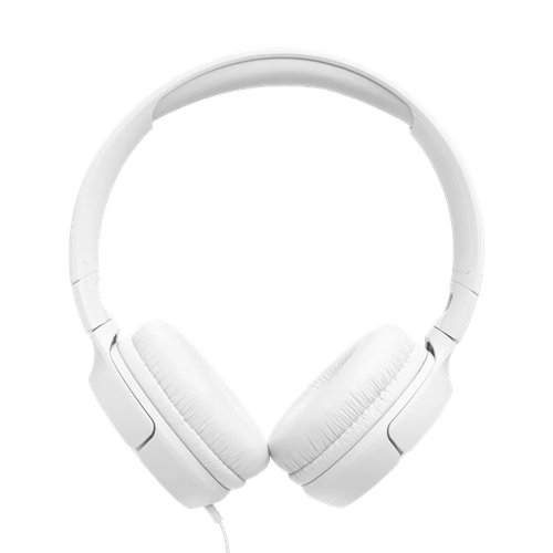אוזניות קשת חוטיות דגם JBL TUNE T520 USB-C לבן