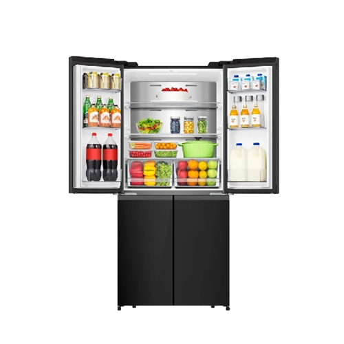 מקרר 4 דלתות הפוך נפח 483 ליטר דגם HISENSE RQ58BG