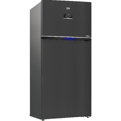 מקרר מקפיא עליון 630 ליטר BEKO RDNE6543XR מושחרת