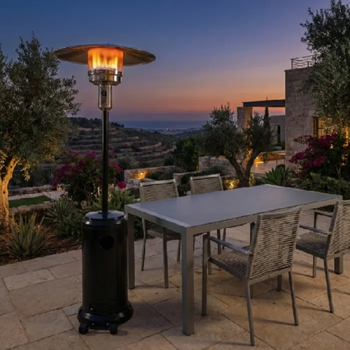 פטריית חימום גז 13KW דגם 124107 אמישראגז שחור