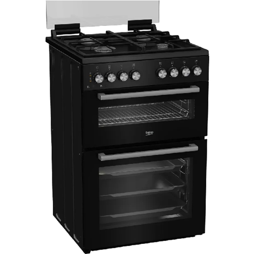 תנור דו תאי משולב כיריים גז 60 ס"מ KFDM62129BB בקו