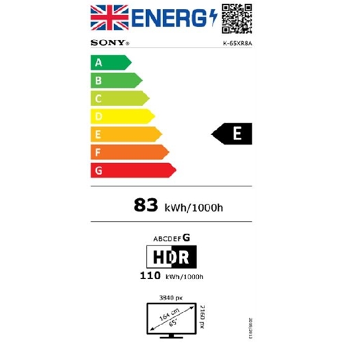 טלוויזיה "65 OLED 4K דגם SONY BRAVIA K65XR8APAEP