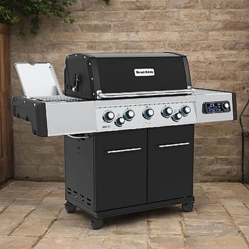 גריל גז 5 מבערים+כירת צד BROIL KING Rigal Q590 IR