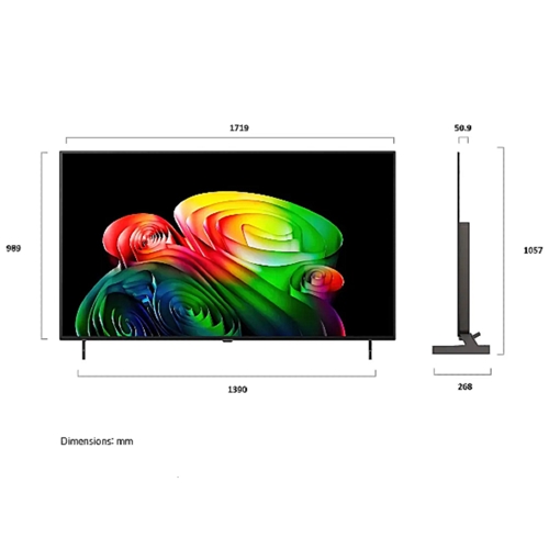 טלוויזיה חכמה "77 4K OLED B6 דגם LG OLED77B66LA