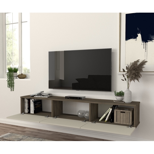 מזנון טלוויזיה צף דגם DAMLA מבית HOMAX