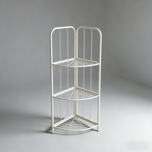 מעמד לעציצים פינתי 3 קומות מברזל 83037 טיפות טבע