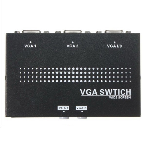 מתג מפצל VGA 1 ל-2 דו כיווני