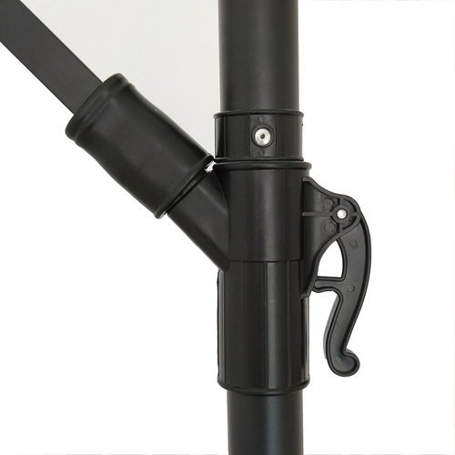 שמשיה רגל צד 3 מטר עם תאורה סולארית PLAYA