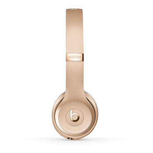 אוזניות+מיקרופון Beats Dr.Dre Solo 3 Wireless זהב