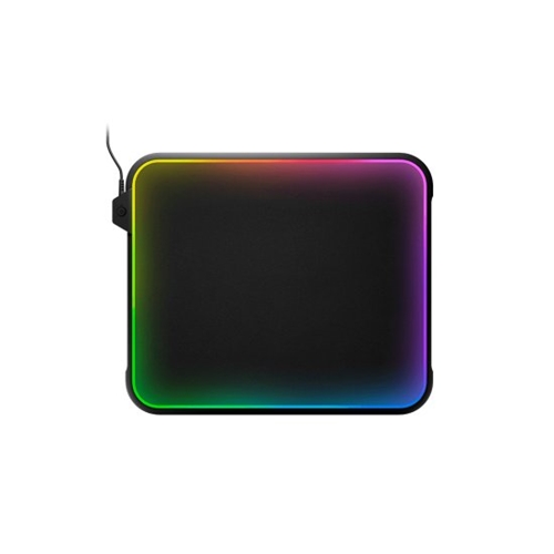 משטח קשיח לעכבר לגיימרים SteelSeries QcK Prism RGB