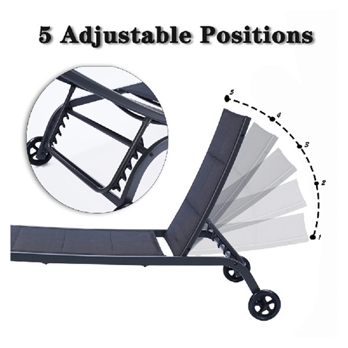 מיטת שיזוף דגם מילנו מבית SOLONA