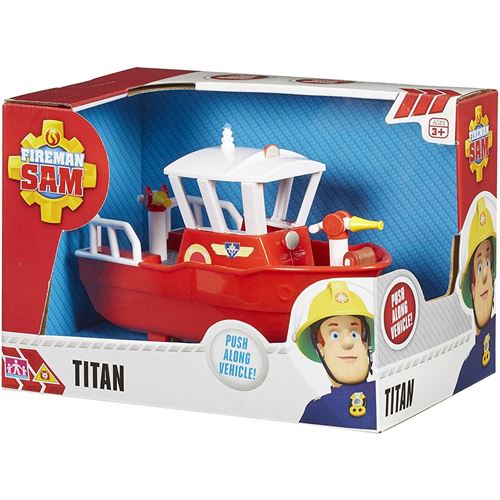 סירת הצלה טיטאן עם זרנוקים וגלגלים סמי הכבאי
