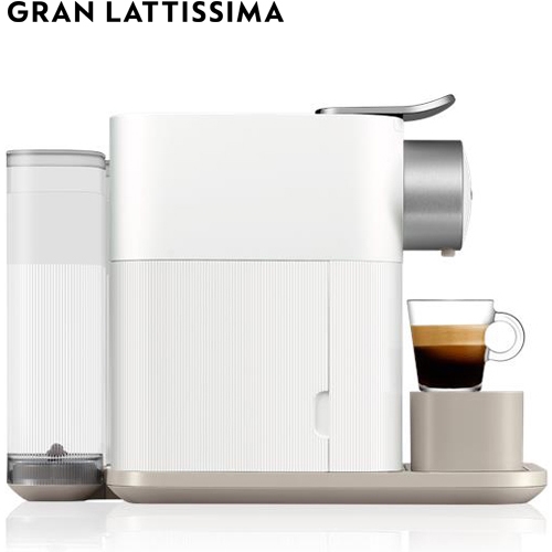 מכונת קפה NESPRESSO גראן לטיסימה בגוון לבן