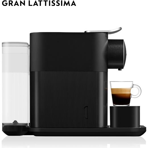 מכונת קפה NESPRESSO גראן לטיסימה בגוון שחור