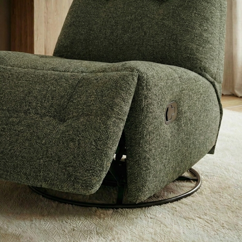 כורסת טלוויזיה מסתובבת דגם ליאור ירוק HOME DECOR