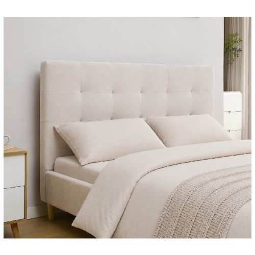 מיטה וחצי 120×190 דגם לידור 120 קרם HOME DECOR