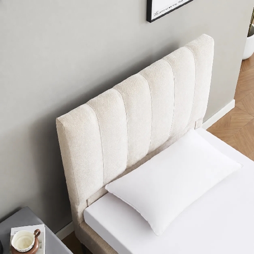 מיטת יחיד 90×190 דגם נעמה 90 קרם HOME DECOR