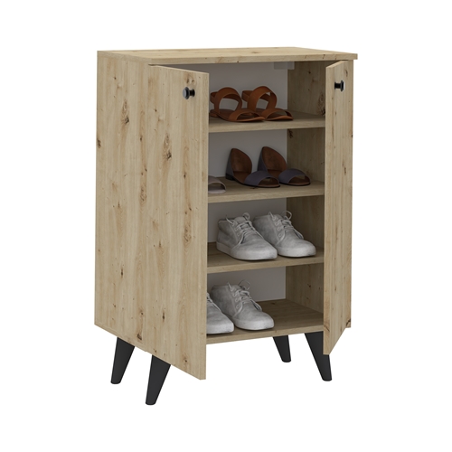 ארון נעליים 2 דלתות דגם דולב מבית TUDO DESIGN