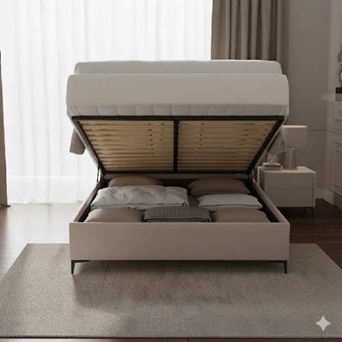 מיטה זוגית 200*160 דגם זואי בגוון אבן HOME DECOR