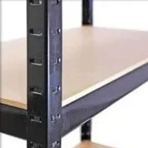 סט מדפים 4 קומות שחור