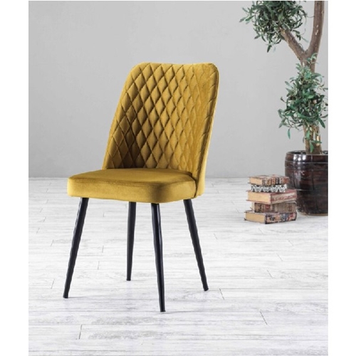 פינת אוכל עגולה ארומה אמריקן + 4 כיסאות LEONARDO