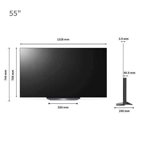 טלוויזיה חכמה "55 LG OLED55CS3VA SMART TV 4K OLED