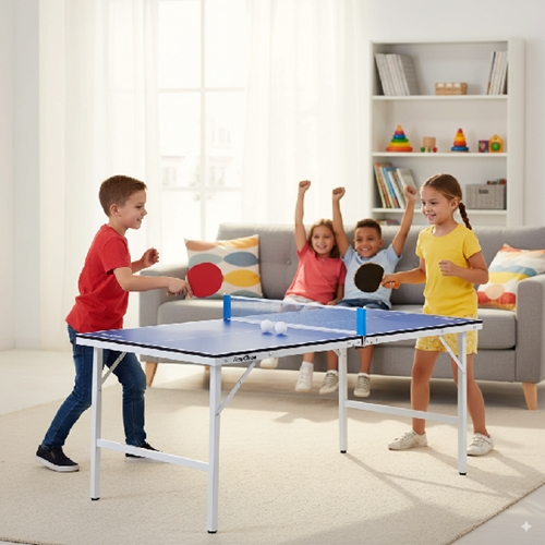 שולחן פינג פונג מתקפל 60 אינץ דגם פליי EUROLEAP