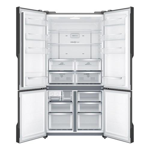 מקרר 4 דלתות נפח 572 ליטר דגם Electrolux EQE5600BA