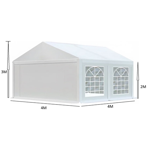 אוהל לאירועים פרימיום מידות 4*4 מבית PRO-TENT