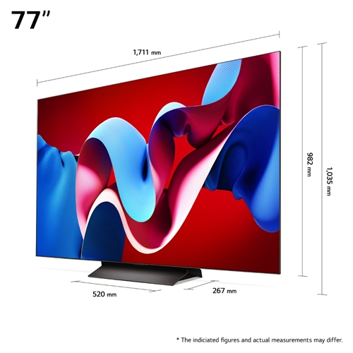טלוויזיה חכמה "77 ברזולוציית OLED 4K דגם LG OLED77