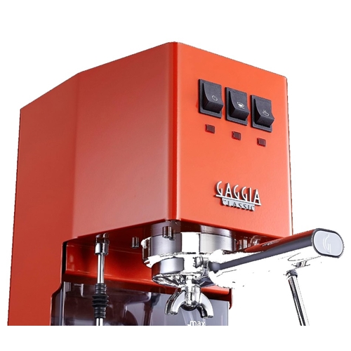 מכונת קפה ידנית Gaggia classic evo pro כתומה