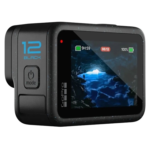 מצלמת אקסטרים BLACK GOPRO HERO 12