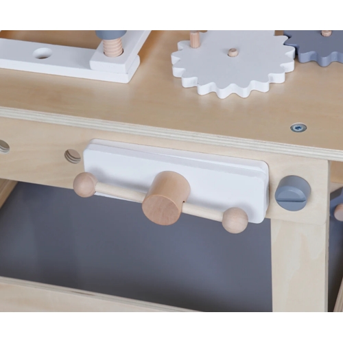 שולחן כלי עבודה מעץ לילדים דגם איתמר