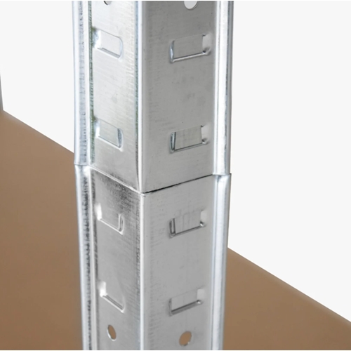 כוננית מתכת עם 5 מדפים צבע לבן מבית ARPO