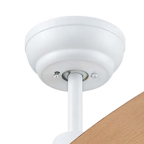 מאוורר תקרה דגם "52 WESTINGHOUSE LONGWOOD לבן/עץ