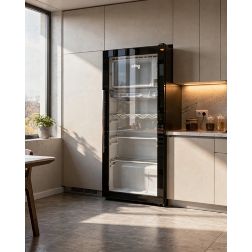 מקרר ויטרינה 180 ליטר KING KVTR2195GL