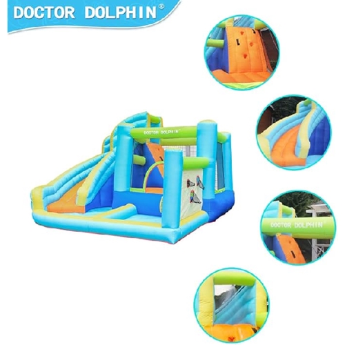 מתקן קפיצה מתנפח קליעה לסל 73003 Doctor Dolphin