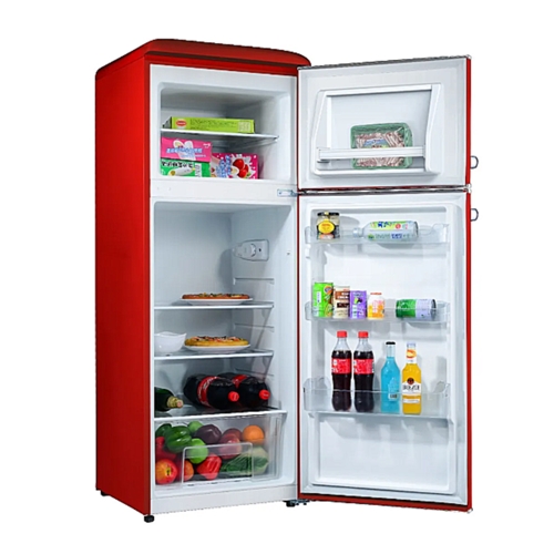 מקרר מקפיא עליון 215 ליטר MONT BLANC MBR-290DF-RED