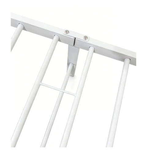 מיטת יחיד ממתכת 90/190 ס"מ לבן לירז TUDO DESIGN