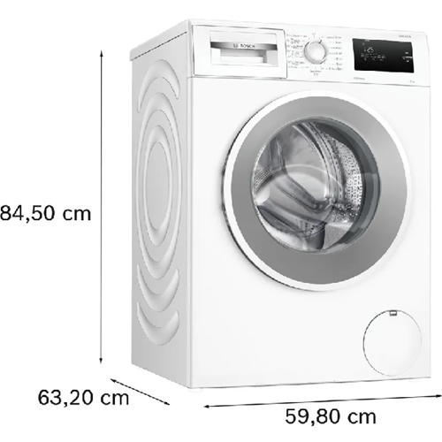 מכונת כביסה 8 ק"ג דגם BOSCH WAN24004IL בוש