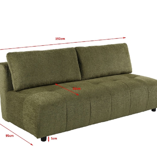 ספה נפתחת למיטה זוגית עם ארגז מצעים קרן HOME DECOR