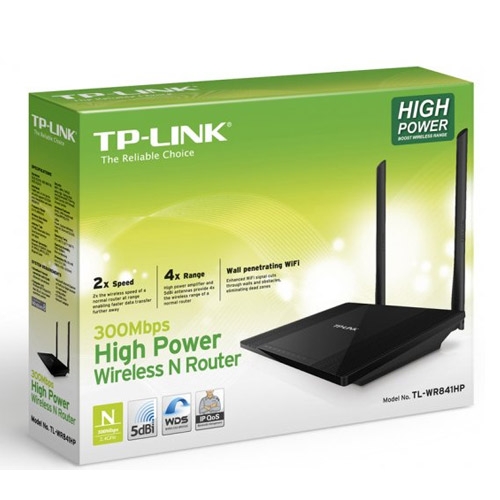 ראוטר TP-Link TL-WR841HP nMax High Power 300Mbps