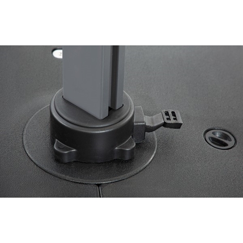 שמשית רגל צד 3X3 מונקו אפור בהיר Australia Garden