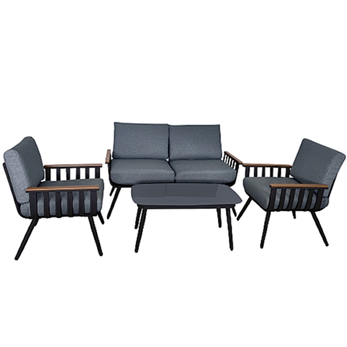 מערכת ישיבה אלומיניום דו מושבית דגם אנגליה