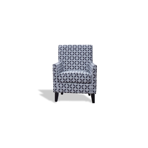כורסא בריפוד בד דגם מנהטן בעלת מראה רטרו וינטג'י