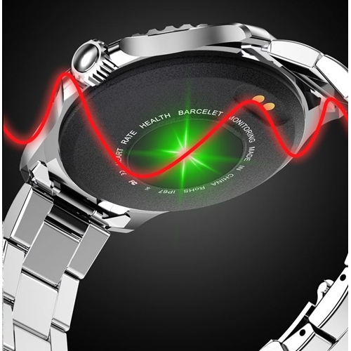 שעון חכם אטום במים בעיצוב יוקרתי LIXIN עברית מלאה