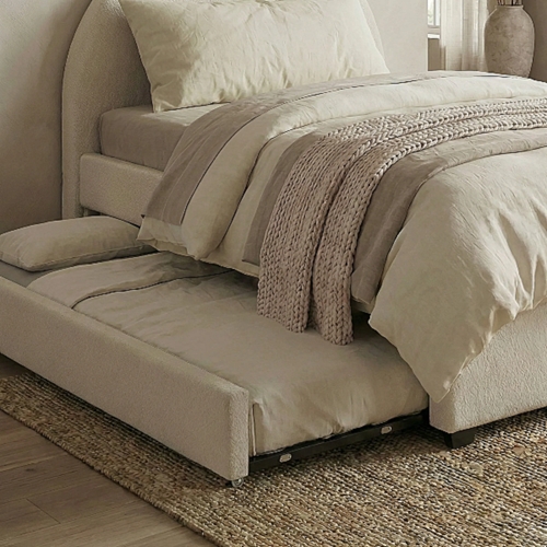מיטה רחבה 120×190 דגם פטיו קרם HOME DECOR